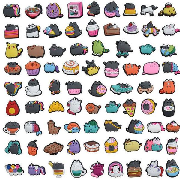 

stock beach garden shoe accessories pvc croc charms soft rubber shoecharms buckle for clog bracelet wristband decoration gift, White;pink