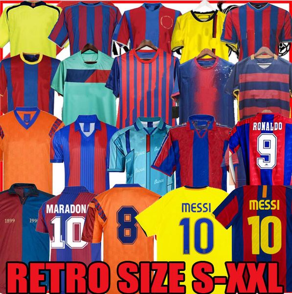 

finals retro soccer jersey 96 97 98 99 07 08 09 10 11 12 13 14 15 ronaldinho rivaldo iniesta maillot de foot ibrahimovic eto'o kluivert, Black;yellow