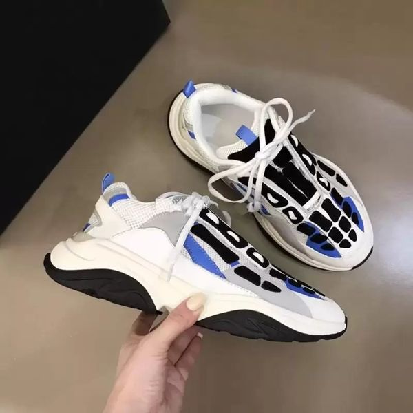 

men's designer wheel casual shoes black and white red leather sneakers classic bone style flat sneakers
