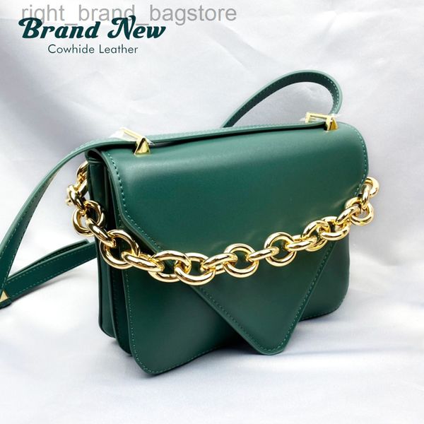 

fashion famous designer style women crossbody bag luxury brand chain flap handbag cowhide leather w220810