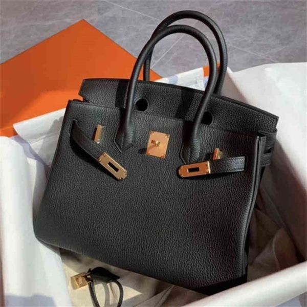 

2021 designer birkins bags herme h family new litchi pattern bride wedding women ingle houlder cro carry large capacity bag have logo have l