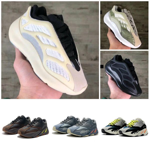 

kanyes west kids 700 blush desert rat v3 super utility black sneaker sports shoes with box s yezzzy yeesy yeezie yezzies''350 35 v, Black;red