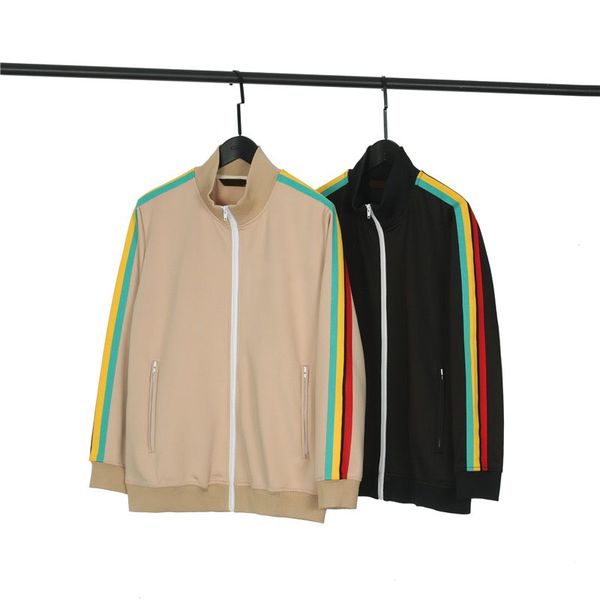 

men's plus size outerwear & coats sizehoodies hoodies suit hooded casual fashion color stripe printing asian size wild breathable long