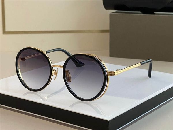 

new fashion design sunglasses legeos classic round frame simple and exquisite frame high end light eyewear outdoor uv400 protection glasses, White;black