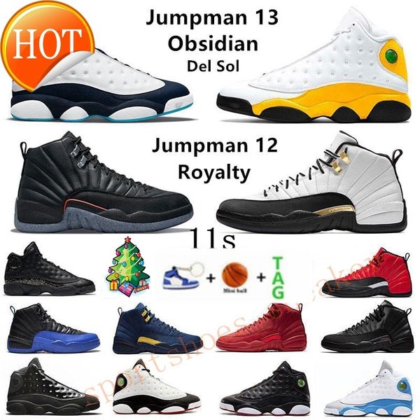 

2022 jumpman 11 12 13 retro mens high basketball shoes 13s hyper royal playoff 12s dark concord utility grind 11s cool grey legend blue