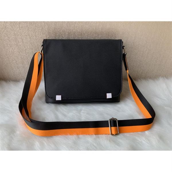 

men's briefcase business shoulder bag cross body famous fashion work package messenger bags classic with dust school bookbag 221y