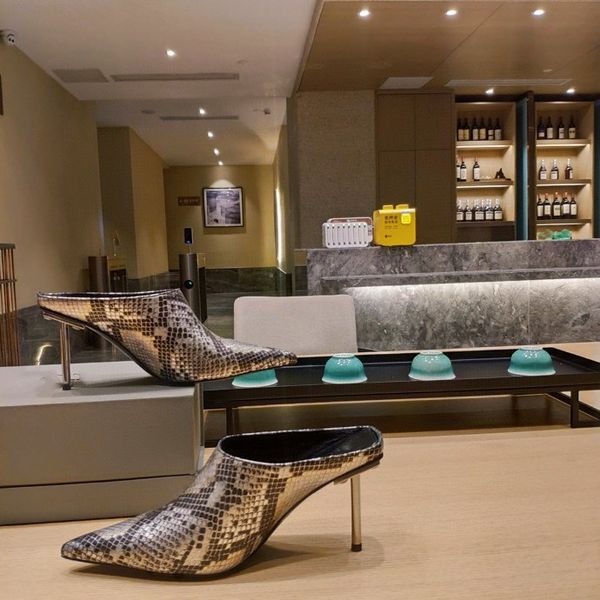 

2022 luxury mach womens dress shoes decorative sandals women shoes wedding party high heels stiletto heel sweet temperament sandal size35-41, Black