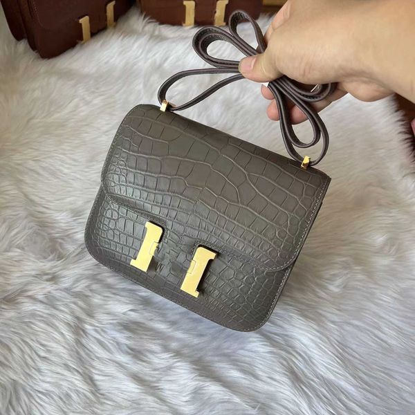 

crocodile leather bags alligator handbags custom handmade shiny luxury designers women shell tote bag handbag purse lady d