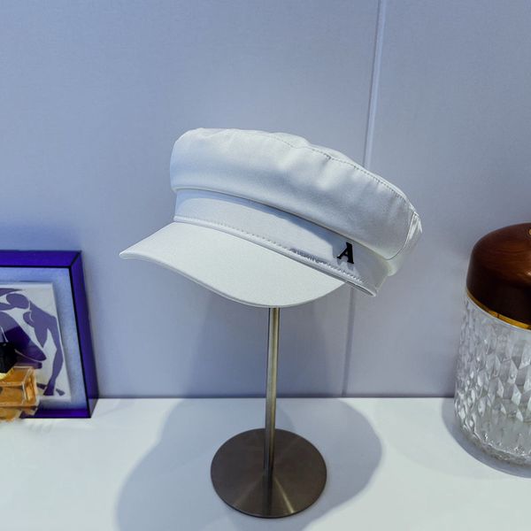 

luxury designer hat for womens hats fashion simple style pure color newspaper childrens hat women casual beret social gatherings good, Blue;gray