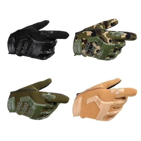 

seal tactics full finger super wear-resistant gloves men's fighting training cycling specials forces non-slip gloves 287k, Black