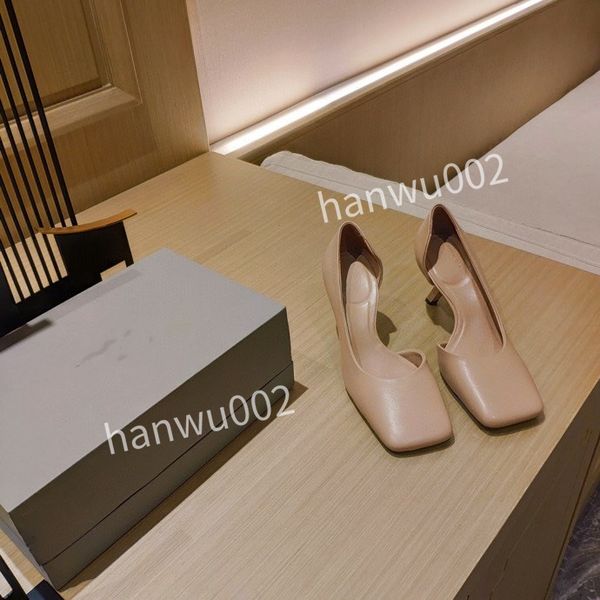 

2022 luxury womens dress shoes sandals women shoes wedding party high heels stiletto heel sweet temperament siz35-41 gpf220721, Black