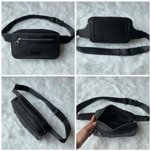 

designers waist bags men women leather sport runner fanny pack belly chest bag fitness running belt jogging pouch back grid2347