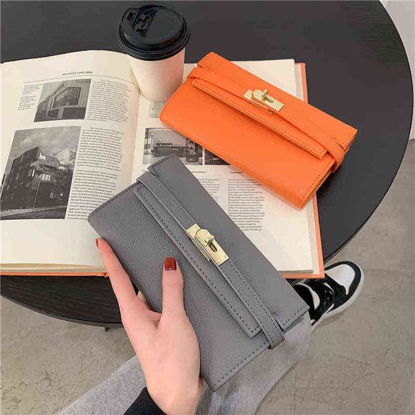 

designer bag designer bag kellies handbags long wallet female minority lychee pattern multi-functional platinum versatile mobile phonewm eba