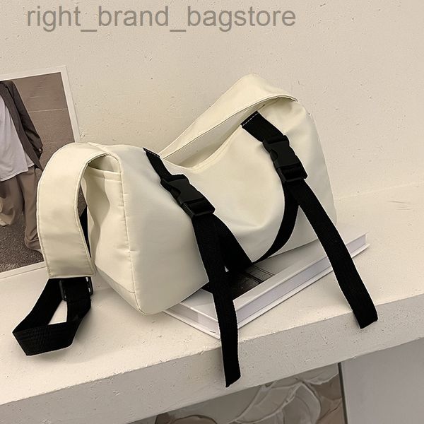 

original nylon girl canvas bag crossbody bags for women klein blue shoulder large-capacity lightweight messenger bags ladies w220810