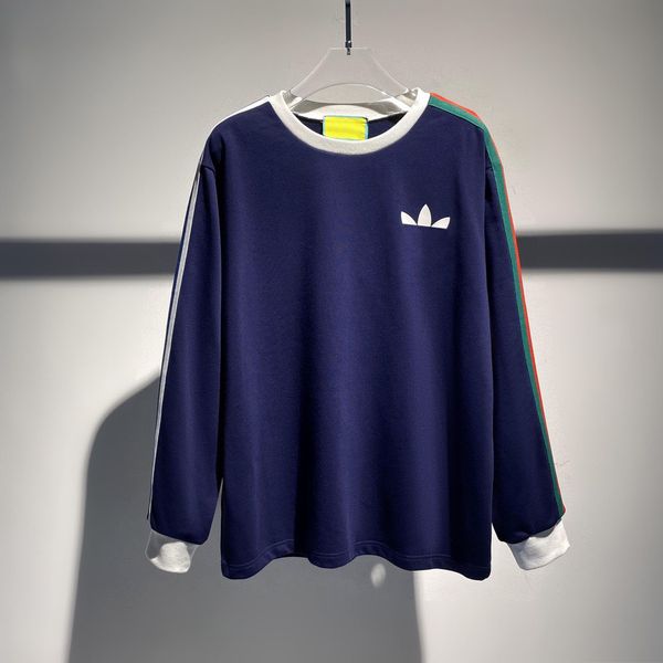 

new aop jacquard letter knitted sweater in autumn / winter 2022acquard knitting machine e custom jnlarged detail crew neck cotton r898eejhed, White;black