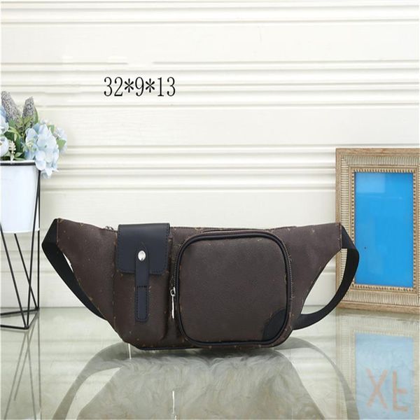 

waist bag fashion men woman bags genuine belt leather packsmen organizer travel necessity zipper delive handbag334t