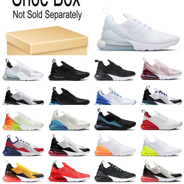 

running shoes mens trainers triple white black barely rose dusty cactus p blue university grape 270s men women