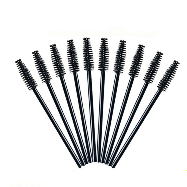 

wholesale disposable eyelash brushes in different color fashion makeup eyebrow brush cosmetic tools 9.8cm length