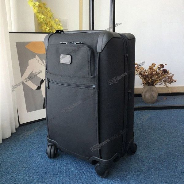 

bags tumi suicase alpha extended trip expandable 4 wheeled packing case travel leather luggages travel bag for man w3dg#