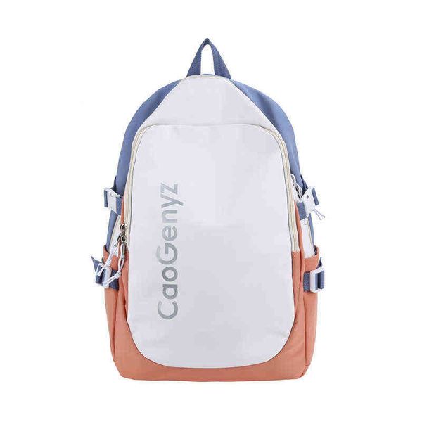 

handbag schoolbag female ins korean version junior high school student sen department contrast backpack college couple trend 0722