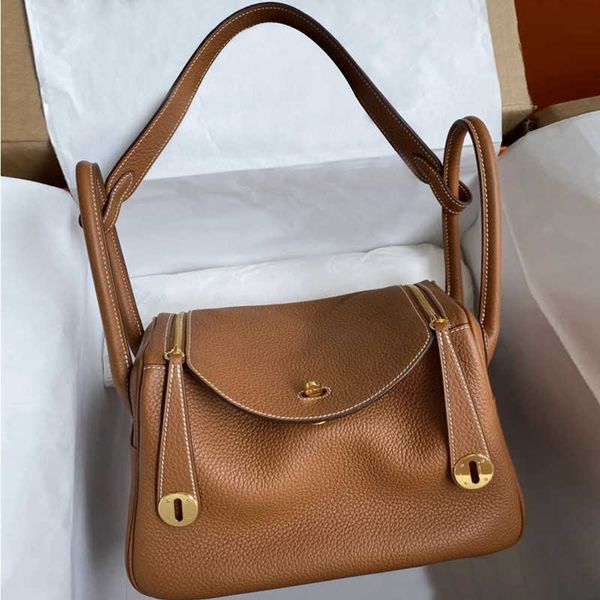 

designer herme handbags manual togo cow leather lindi doctor leather women's one shoulder handbag mini medicine wm