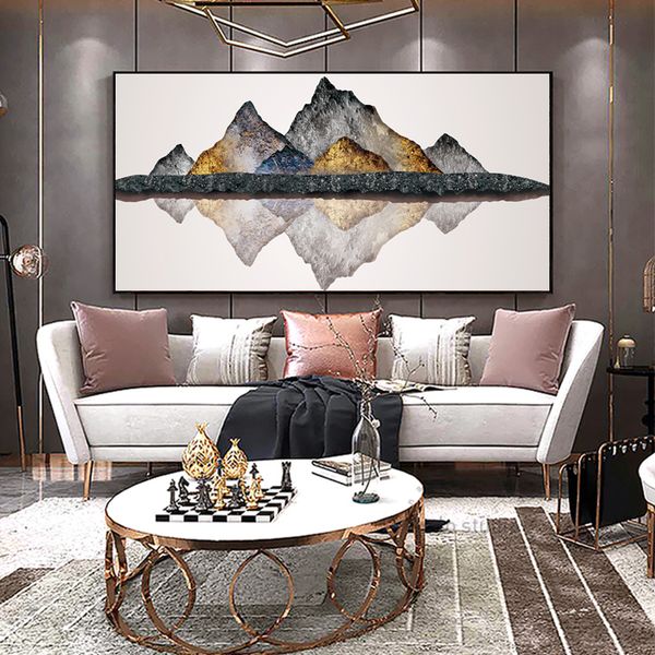 

canvas art large size landscape painting wall picture for living room home decor no frame
