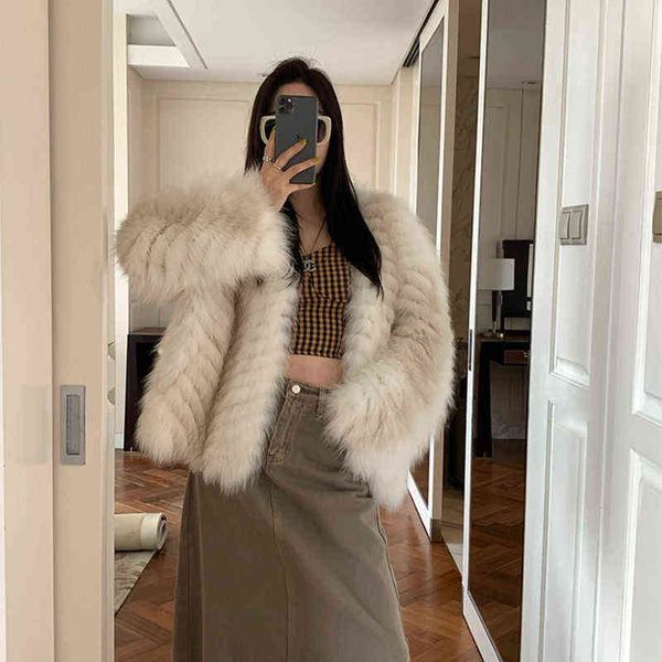

fashion women's loose thicken faux fur open front cardigan jacket winter warm long sleeve h solid color coat overcoat p128 t220810, Black