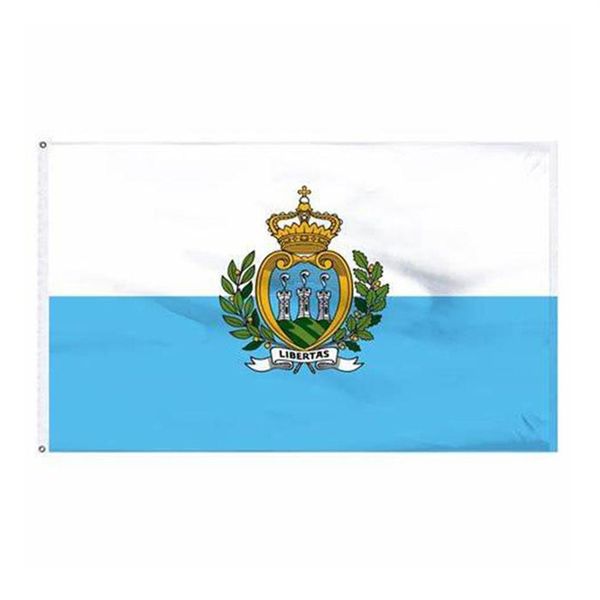 

san marino flag 3x5 ft 90x150cm flags festival party gift 100d polyester indoor outdoor printed flags banners294i