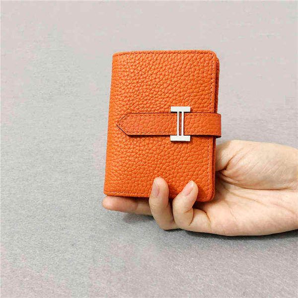 

kelys designer herme handbags leather card holder portable carry on card women's exquisite zero wallet real leather card with large cap