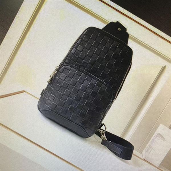 

luxury avenue sling cross body bag men designer shoulder bags crossbody purse fashion classic chest packs leather sporty travel ca275c