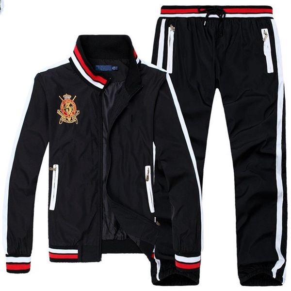 

designer tracksuit men luxury sweat suits autumn brand me quality letter prin men spring casual mens set slim fit autumn216t, Gray