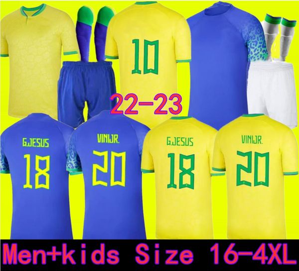 

latest 2022 soccer jersey camiseta de futbol paqueta brazils neres coutinho football shirt jesus marcelo pele casemiro brasil 22 23 maillots, Black;yellow