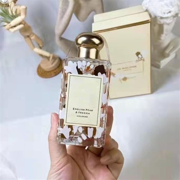 

perfume jo malone english pear & sia new version 2021 for women luxury famous brand designer fragrance cologne long time lasti241a