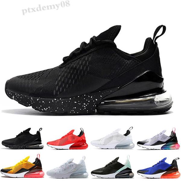 

2021 27s mens runnin shoes sneakers for women trainers sports sneaker fashion men 27c triple black white sl01255d, Black;brown