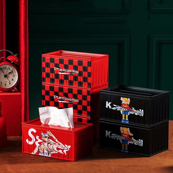 

delicate designer design tissue boxes fashion casual home table decoration napkins holder container shapedtissues box paper dispenser car de