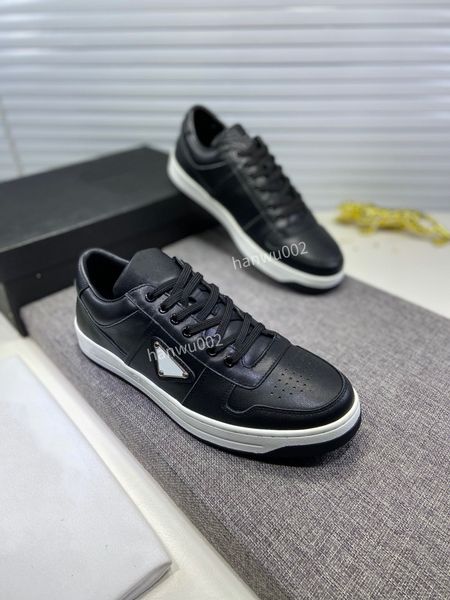 

buckle boots leather small white shoes men's early spring new round head lace up sports and leisure board, Black