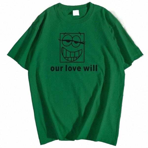 

women's t-shirt funny cartoon couples printing woman tshirts slim t-shirts street summer short sleeved 2021 fashion s-xxxl female 53wi#, White