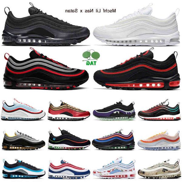 

36-45 discount men women running shoes mens trainers mschf lil nas x satan jesus