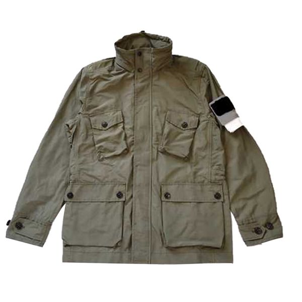 

field jacket men's outdoor casual stand collar jacket 40922, Black;brown