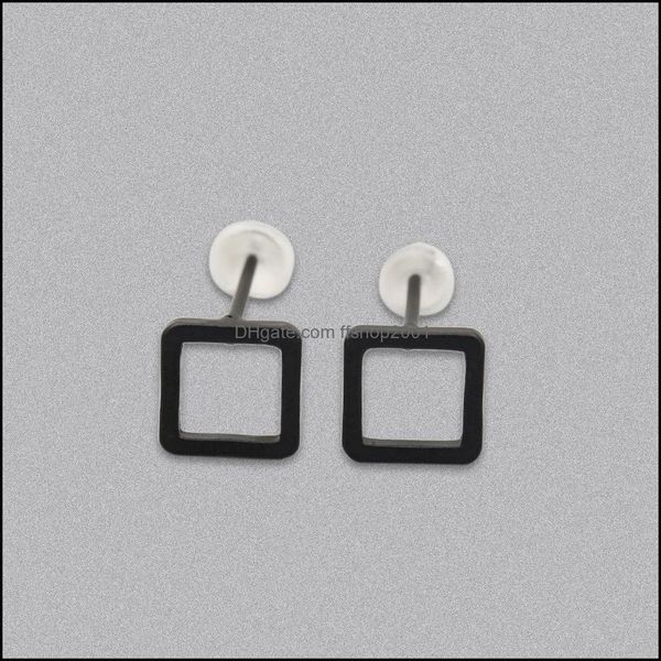 

stud simple geometric earrings triangle emperament wild drop delivery 2021 jewelry ffshop2001 dh4kw, Golden;silver