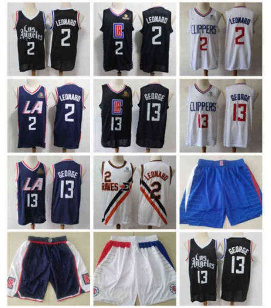 

los's angeles''clippers''men throwback jersey paul 13 george kawhi 2''leonard basketball shorts basketbal, Black;red