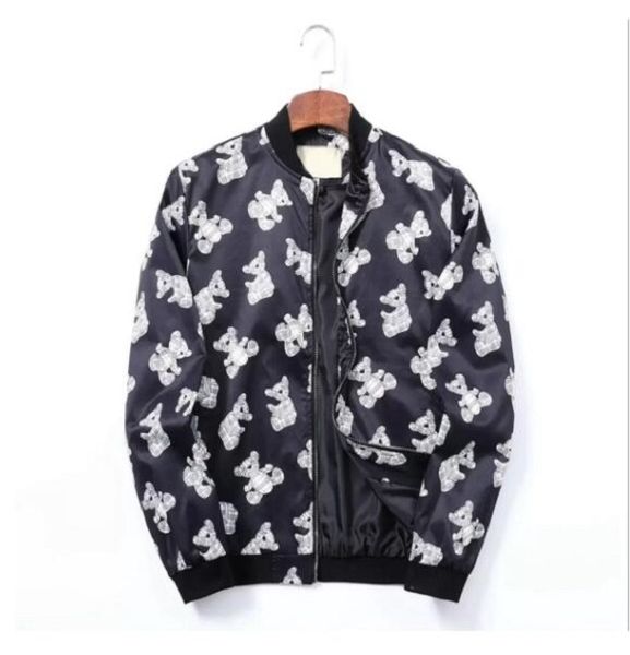 

2023 designer france mens jackets fashion brand coats luxury print cartoon animal outerwear sweatshirt casual street jacket over size m-3xl, Black;brown