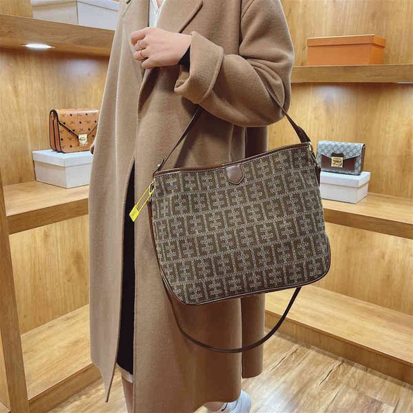 

58% off online outlet shop large capacity tote versatile one shoulder bag autumn and winter fashion bag women 4vdo