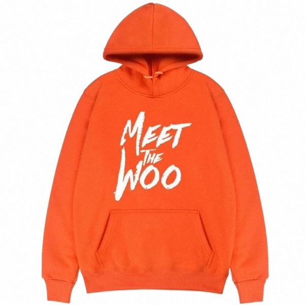 

men's hoodies & sweatshirts meet the woo smoke letter print hip hop streetwear men women oversized hoodie tracksuits clothing g5vt#, Black