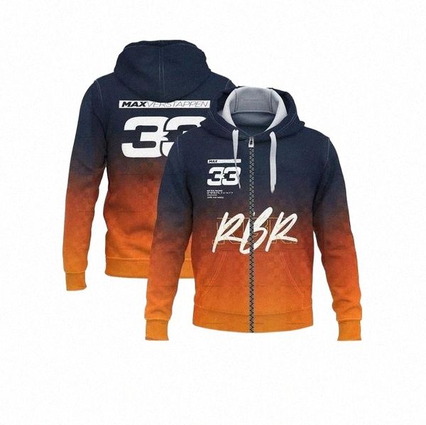 

men's hoodies & sweatshirts 2021-2022 formula one racing hoodie rbr f1 suit fashion casual zipper moto off-road o4ve#, Black