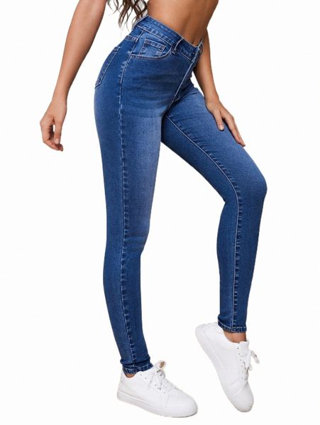 

tall bleach wash zipper fly skinny jeans m5yq#, Blue