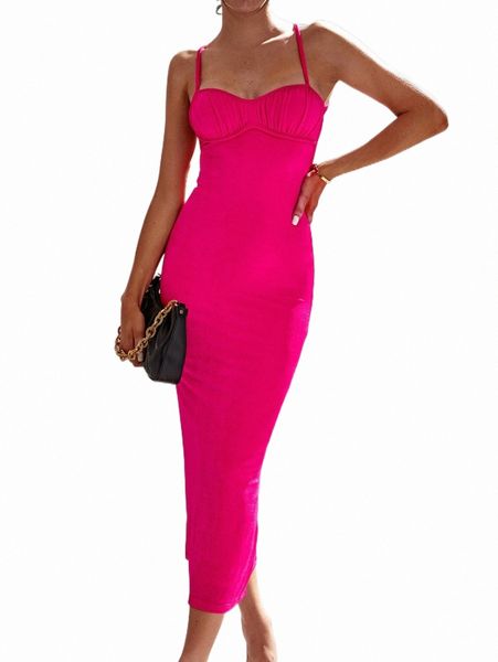 

tall ruched bust crisscross backless cami dress c3or#, Black;gray