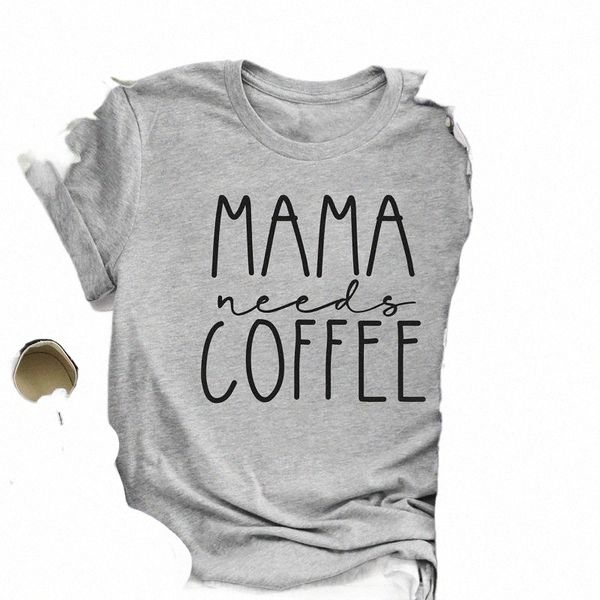 

women's t-shirt mama coffee letter print female mother's day casual women clothing t-shirts short sleeve tshirt tee shirt 2021 a3, White