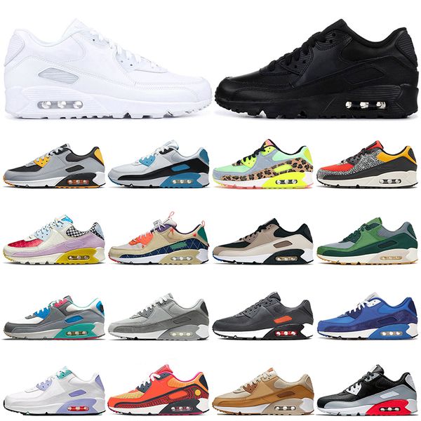 

5a-2022 sports og 90s running shoes black white polka lucha libre trail team gold infrared violet bred men women trainers sneakers size 36-4