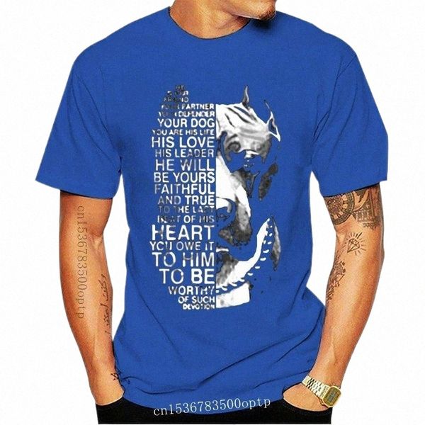 

men's t-shirts pitbull he is your friend you partner defender black cotton men shirt cool casual pride t 2021 fashion r9ze#, White;black